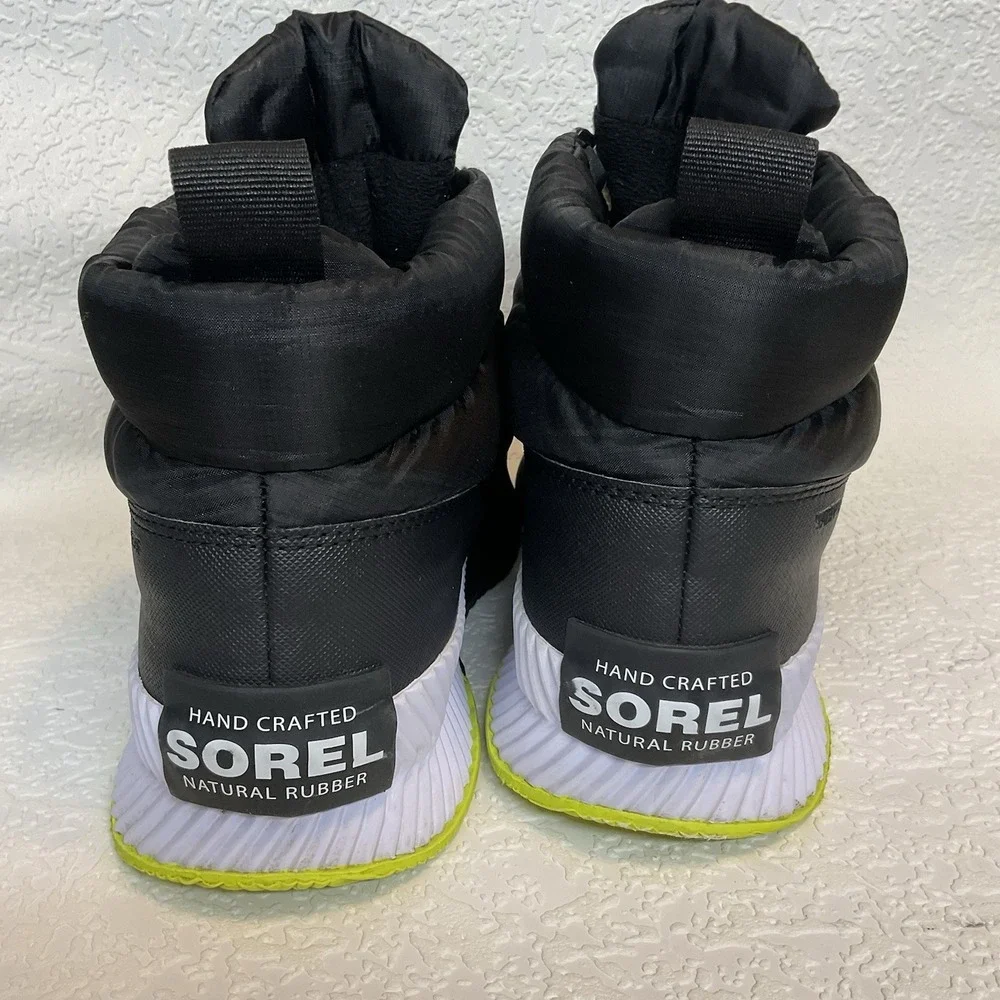 Sorel Out N About III Women's Puffy Waterproof Insulated Boots Black Size 9.5M